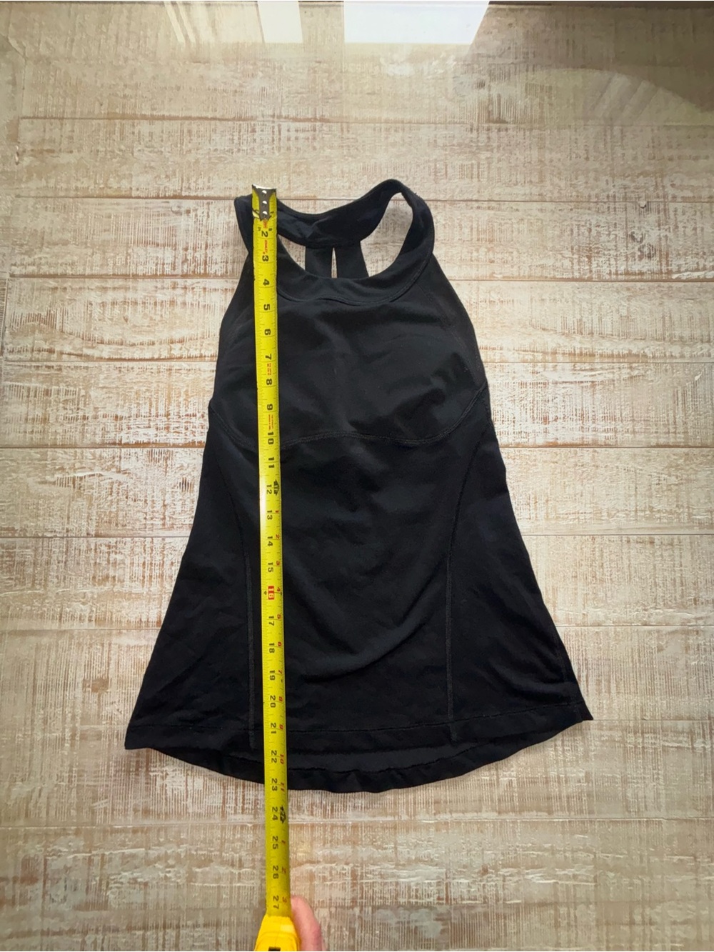 Lululemon black tank. Perfect condition - Picture 3 of 4